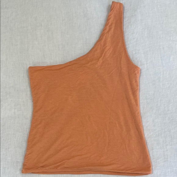 J. Crew Peach One-Shoulder Top - Picture 3 of 3